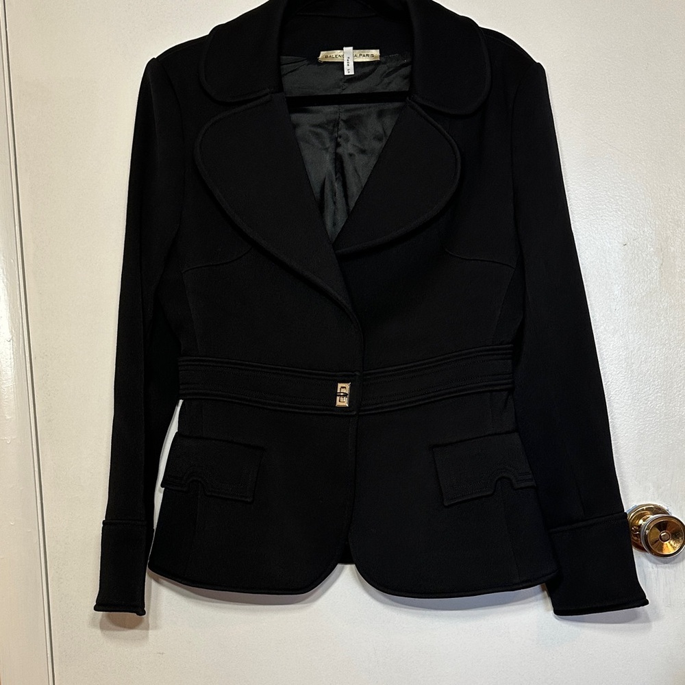 Balenciaga Black Women's Blazer